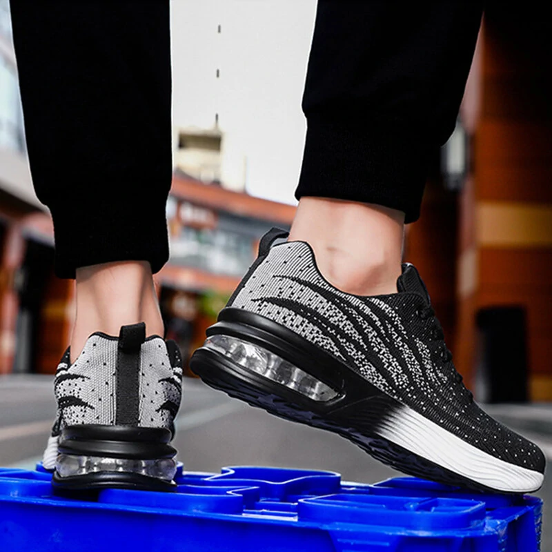 (image for) TENGOO Outdoors Mesh Material Breathable Anti-slip Lightweight Sport shoes Air shoes for Running Basketball Workout Gym